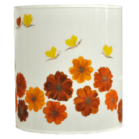 Flowered Lampshade - Cosmos